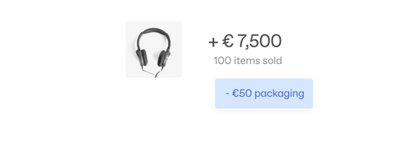 Pay on use interface